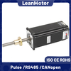 Servomotore passo-passo integrato Nema 23 LMISC57 con vite di comando esterna Impulso 57x57mm / Controllo RS485 / CANopen con driver integrato