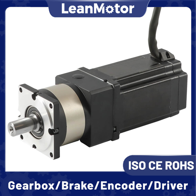 Motor paso a paso nema 34 con caja de cambios planetaria